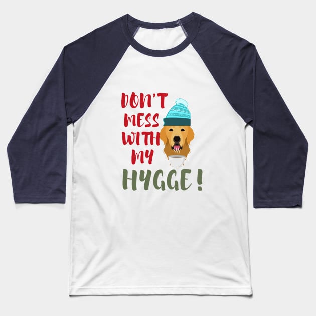 Cozy holiday hygge shirt Baseball T-Shirt by Patricke116